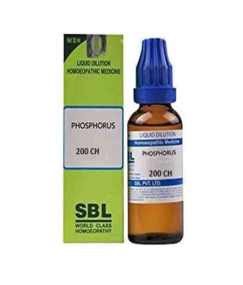 Sbl Phosphorus Dilution 200 Ch 30ml