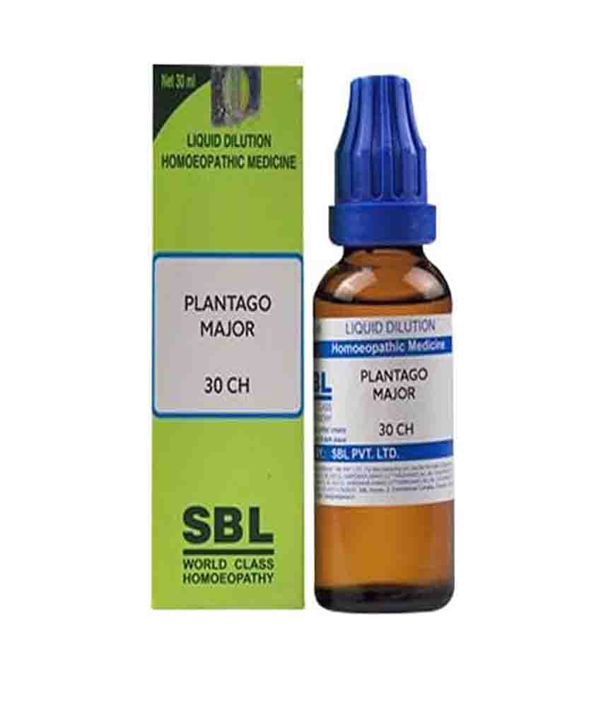 Sbl Plantago Major Dilution 30 Ch 30ml