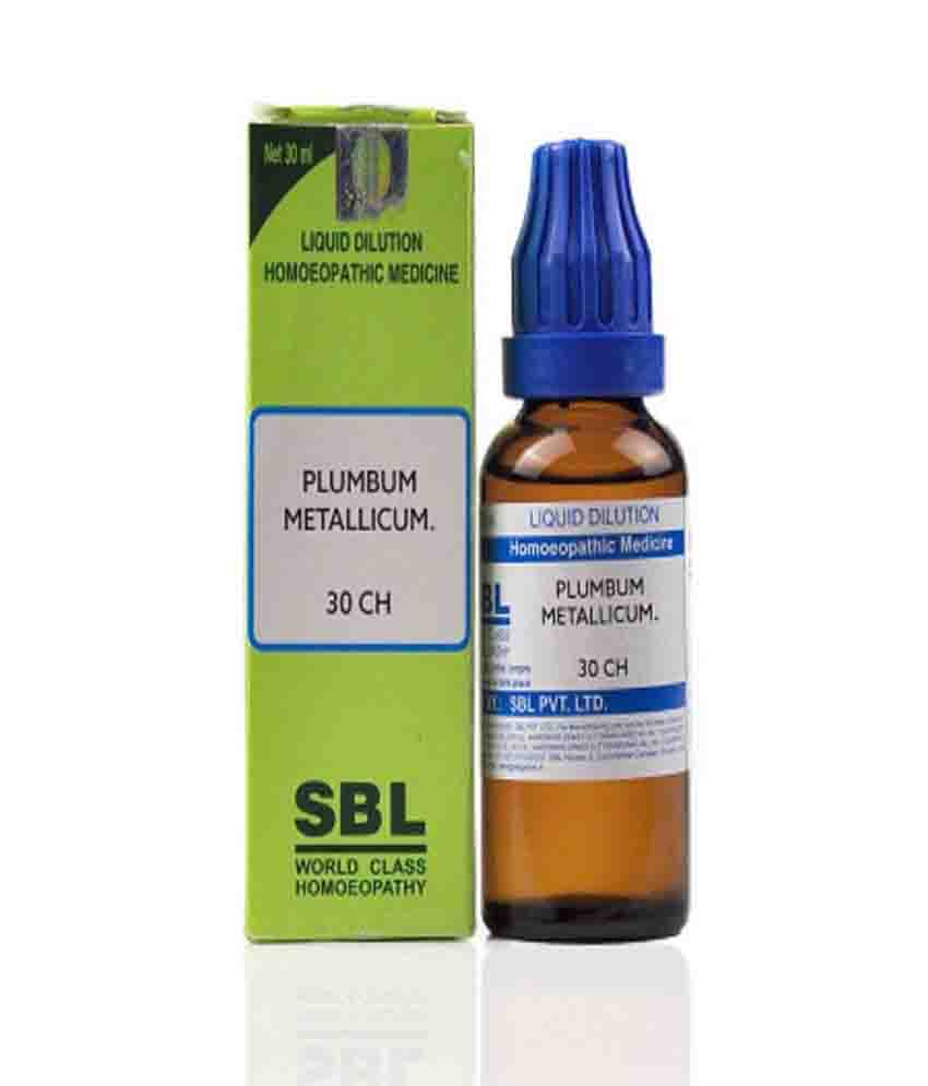 Sbl Plumbum Metallicum Dilution 30 Ch 30ml