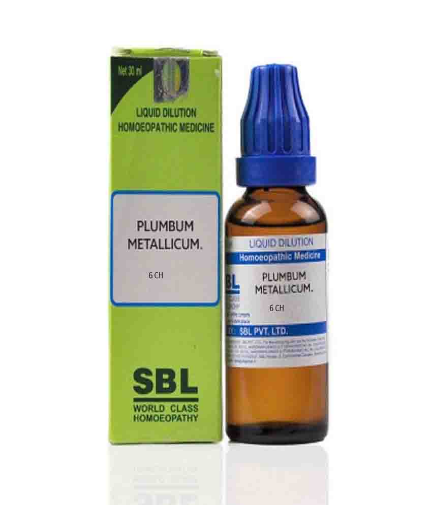 Sbl Plumbum Metallicum Dilution 6 Ch 30ml