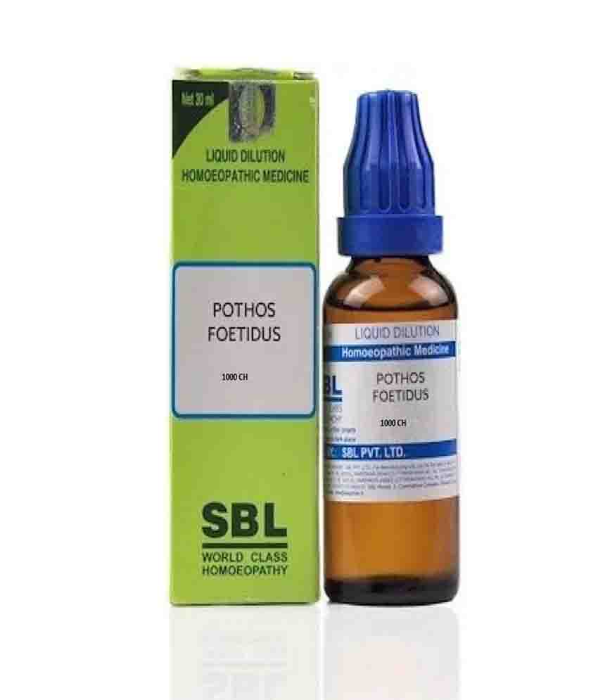 Sbl Pothos Foetidus Dilution 1000 Ch 30ml