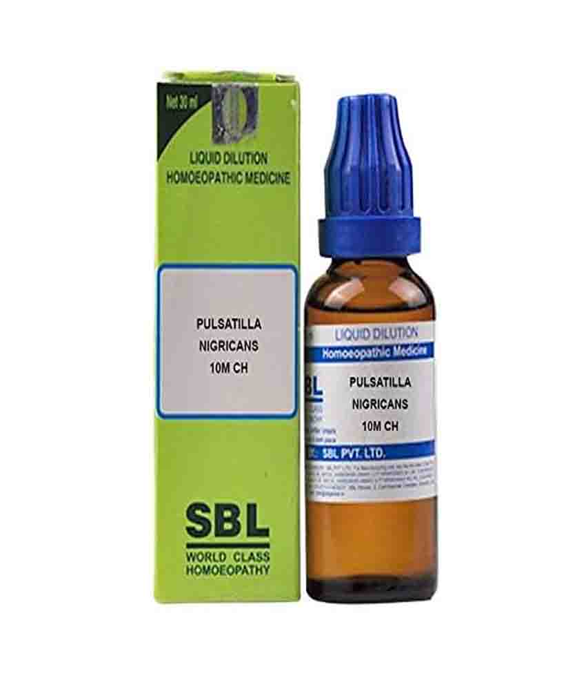 Sbl Pulsatilla Nigricans Dilution 10M Ch 30ml