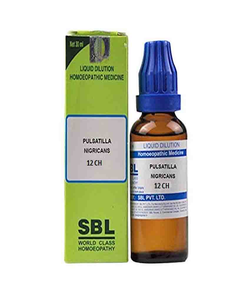 Sbl Pulsatilla Nigricans Dilution 12 Ch 30ml