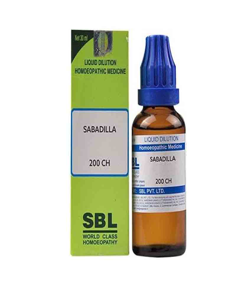 Sbl Sabadilla Dilution 200 Ch 30ml
