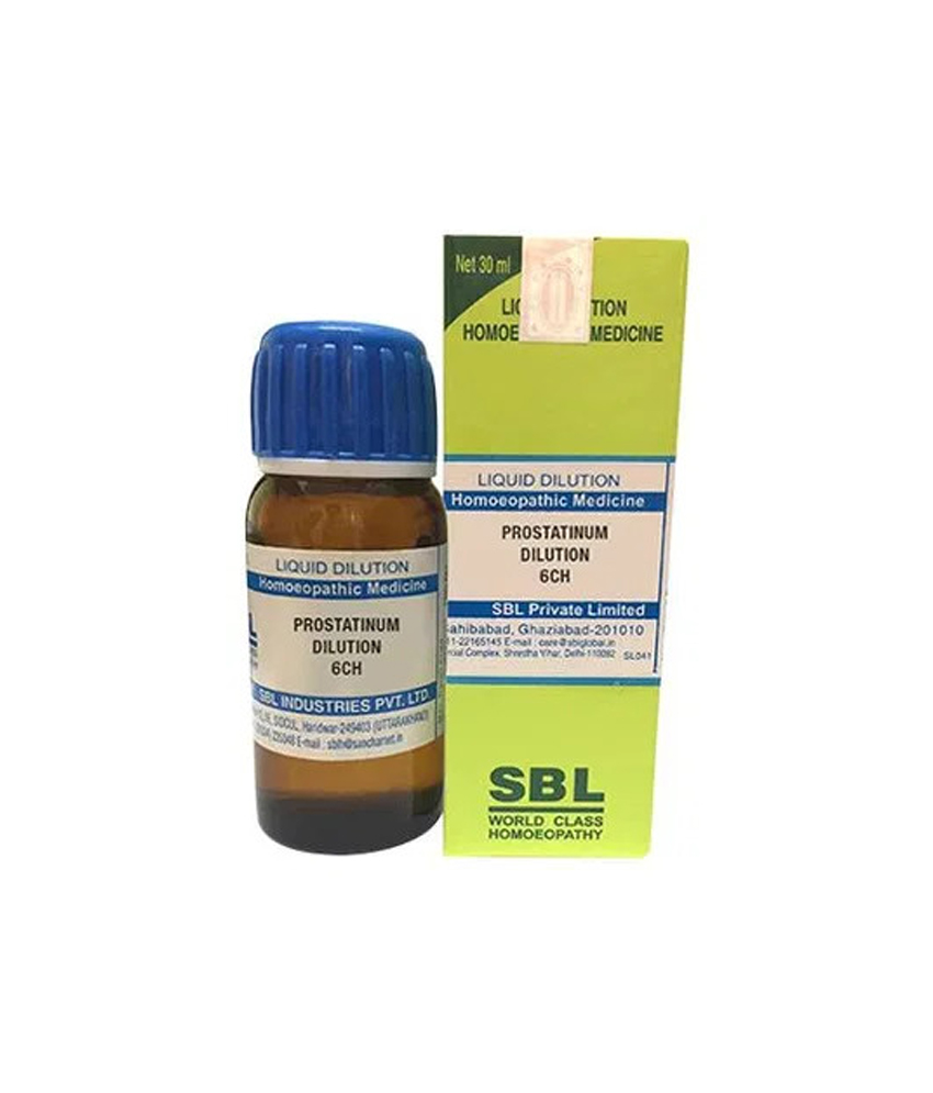 Sbl Prostatinum Dilution 6 Ch 30ml