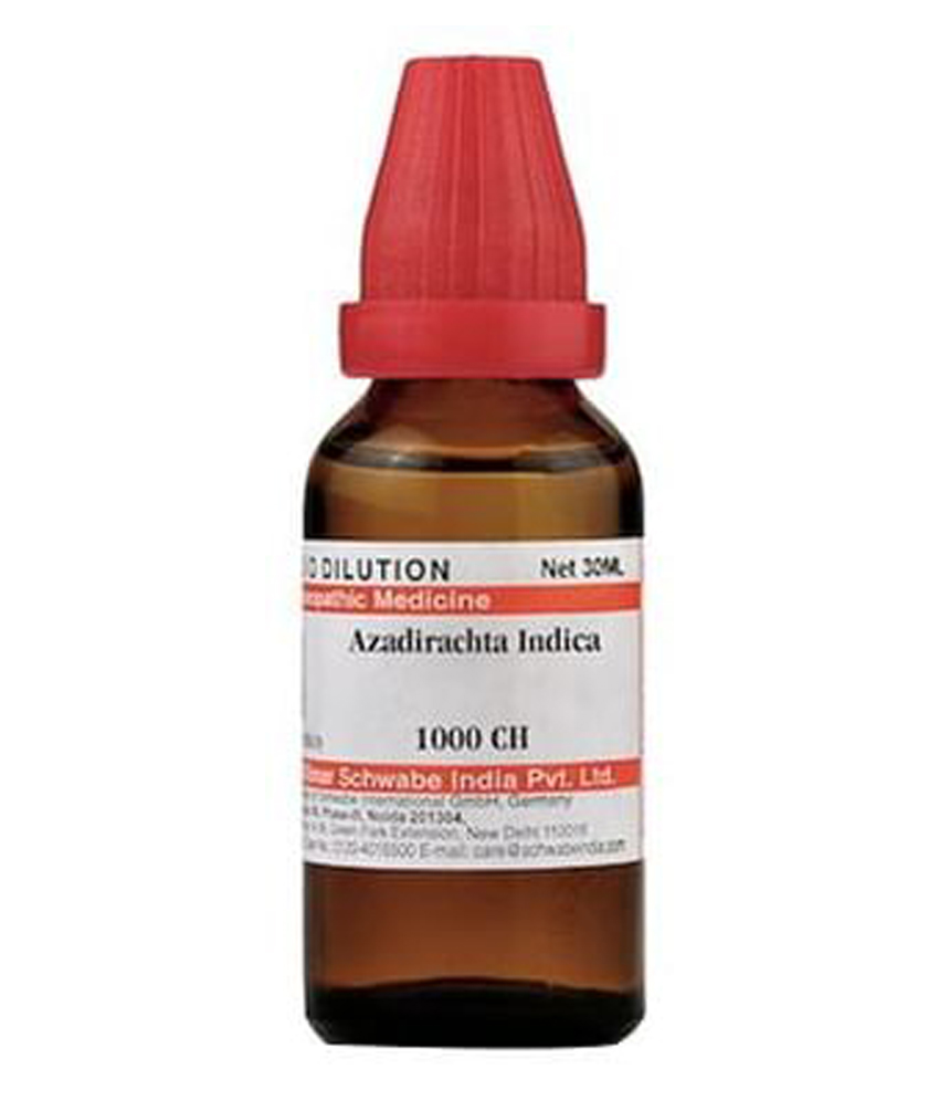 Dr Willmar Schwabe India Azadirachta Indica Dilution 1000 CH
