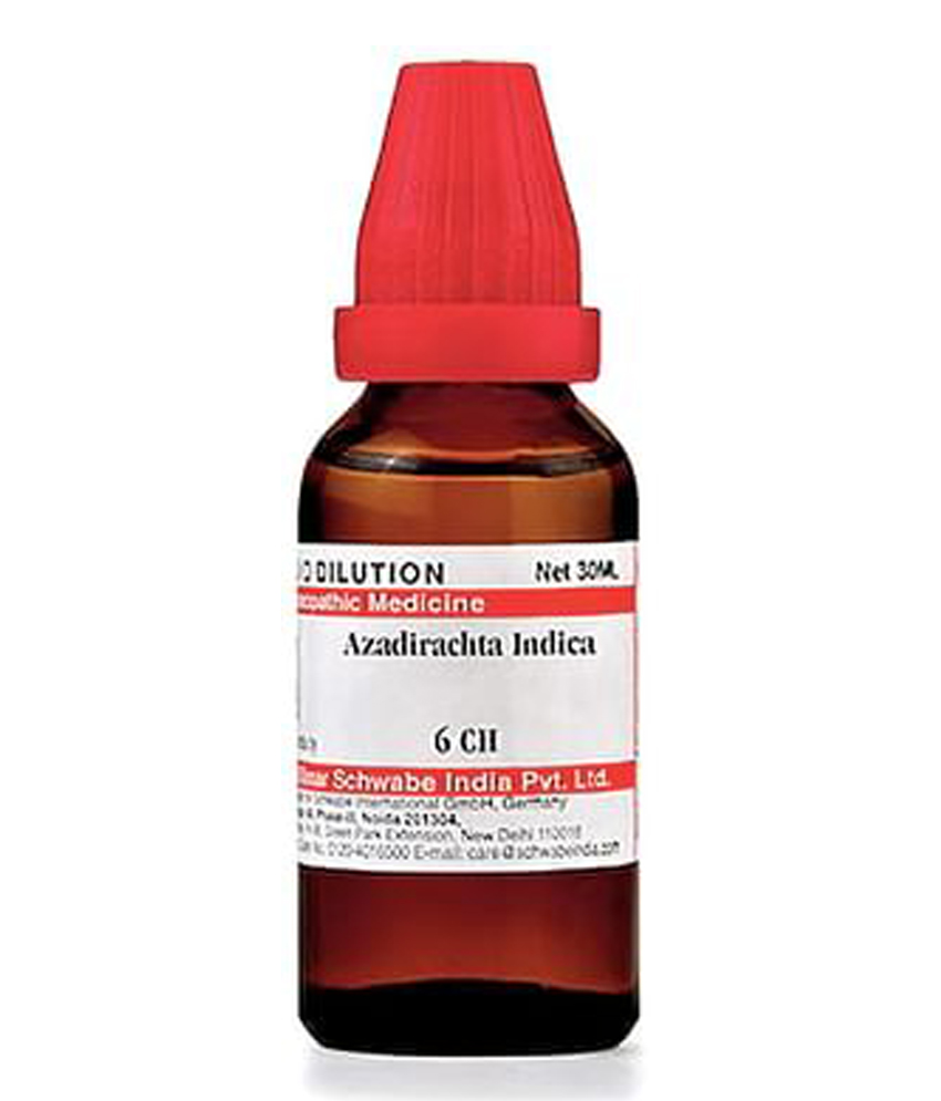 Dr Willmar Schwabe India Azadirachta Indica Dilution 6 CH