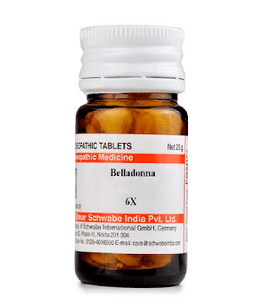 Dr Willmar Schwabe India Belladonna Trituration Tablet 6X