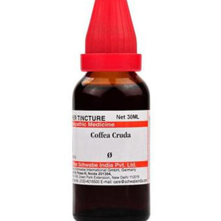Dr Willmar Schwabe India Coffea Cruda Mother Tincture Q