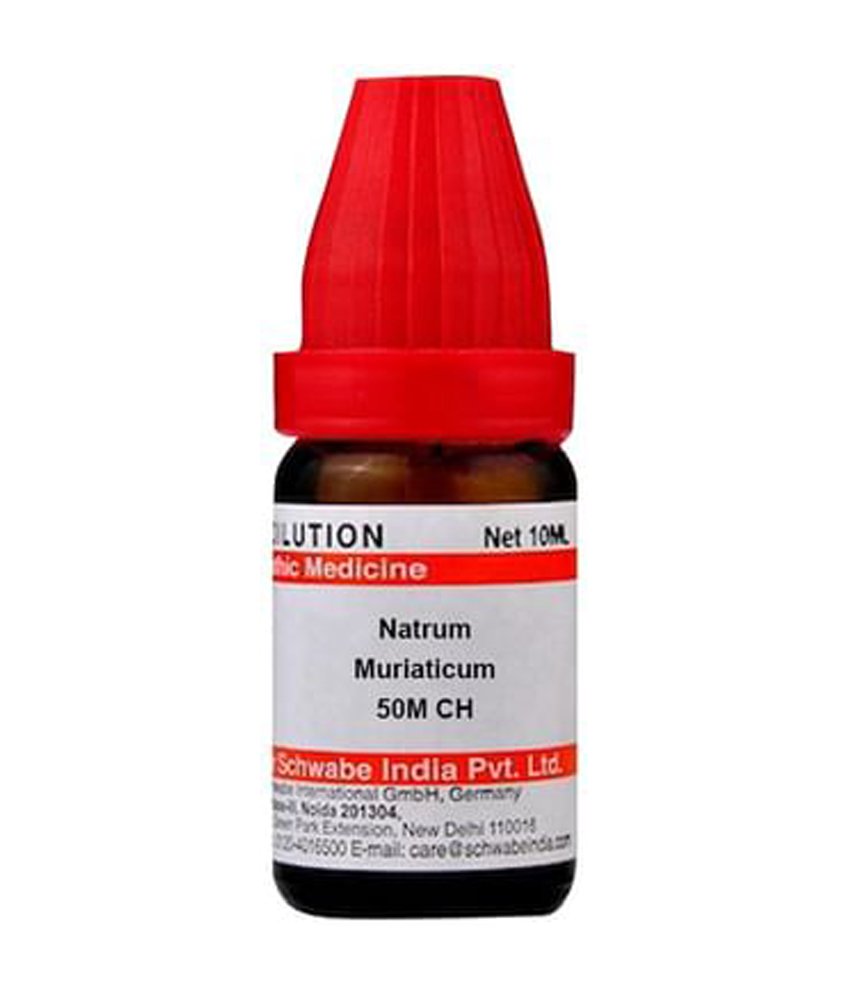 Dr Willmar Schwabe India Natrum Muriaticum Dilution 50M CH Dr Willmar Schwabe India Natrum Muriaticum Dilution 50M CH