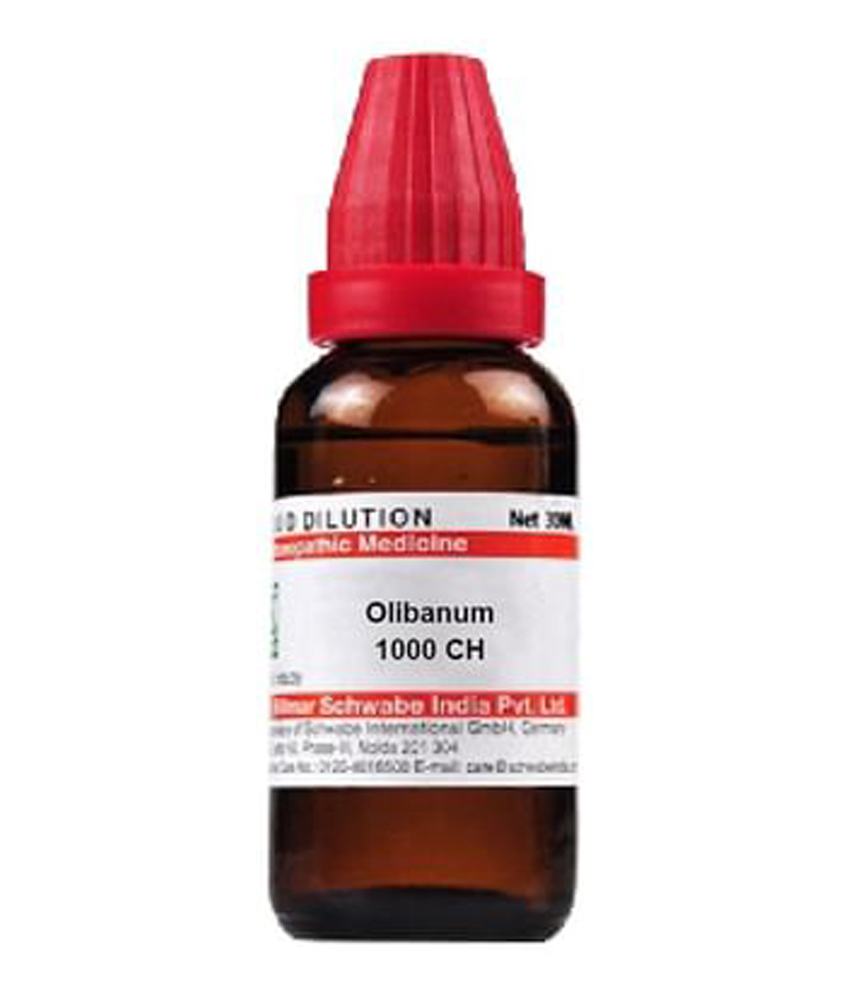 Dr Willmar Schwabe India Olibanum Dilution 1000 CH