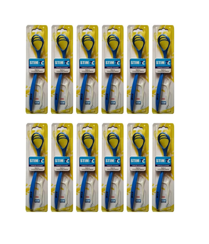 Stim Tongue Cleaner (Pack Of 12)