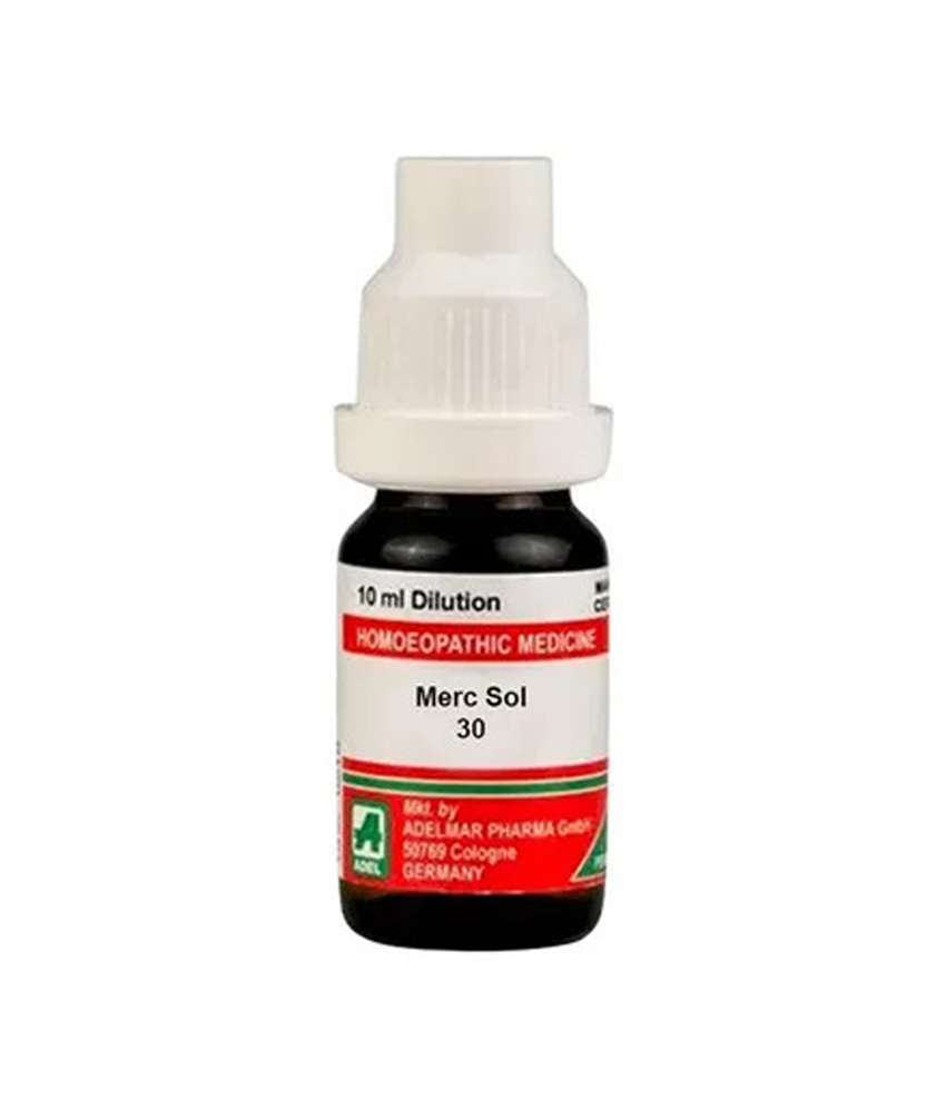 ADEL Merc Sol Dilution 30 CH