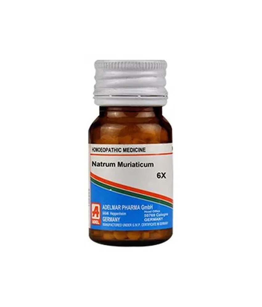 ADEL Natrum Muriaticum Biochemic Tablet 6X