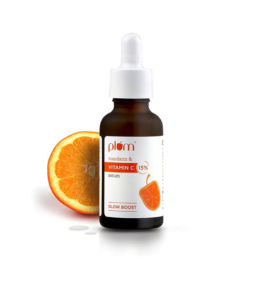 Plum Mandarin & Vitamin C 15% Serum For Glowing Skin 30ml